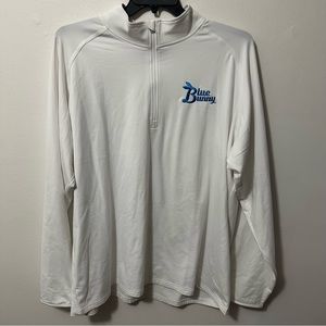 Blue Bunny Embroidered Quarter Zip 2XL